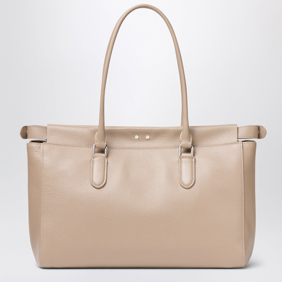 Fendi Dove Leather Peekaboo Small Tote Bag Women FENDI