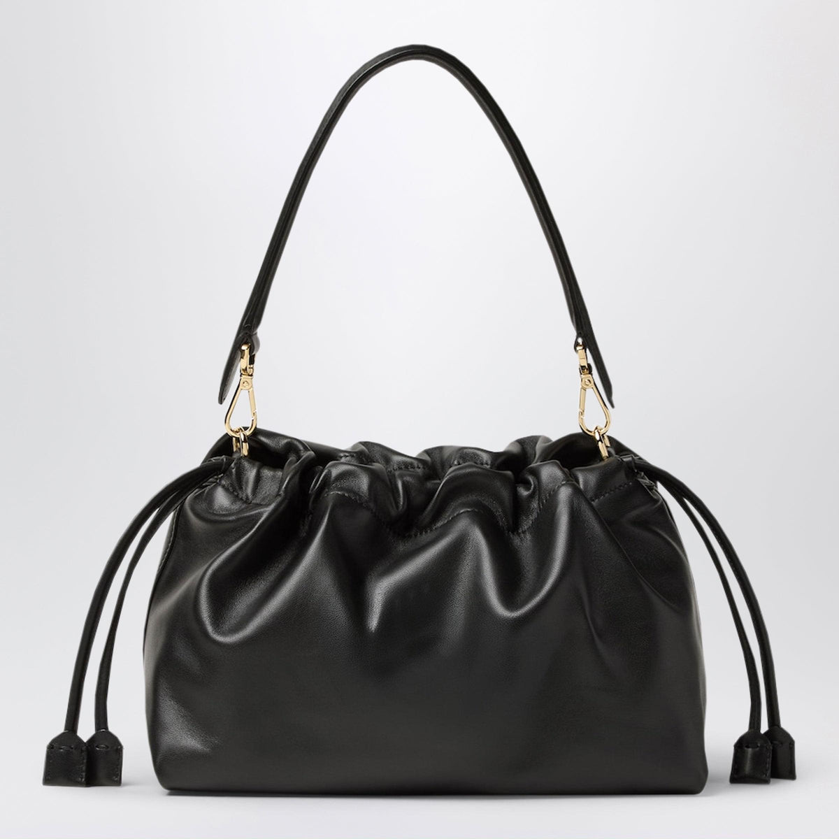 Fendi Black Baguetteâ® Soft Large Bag Women FENDI