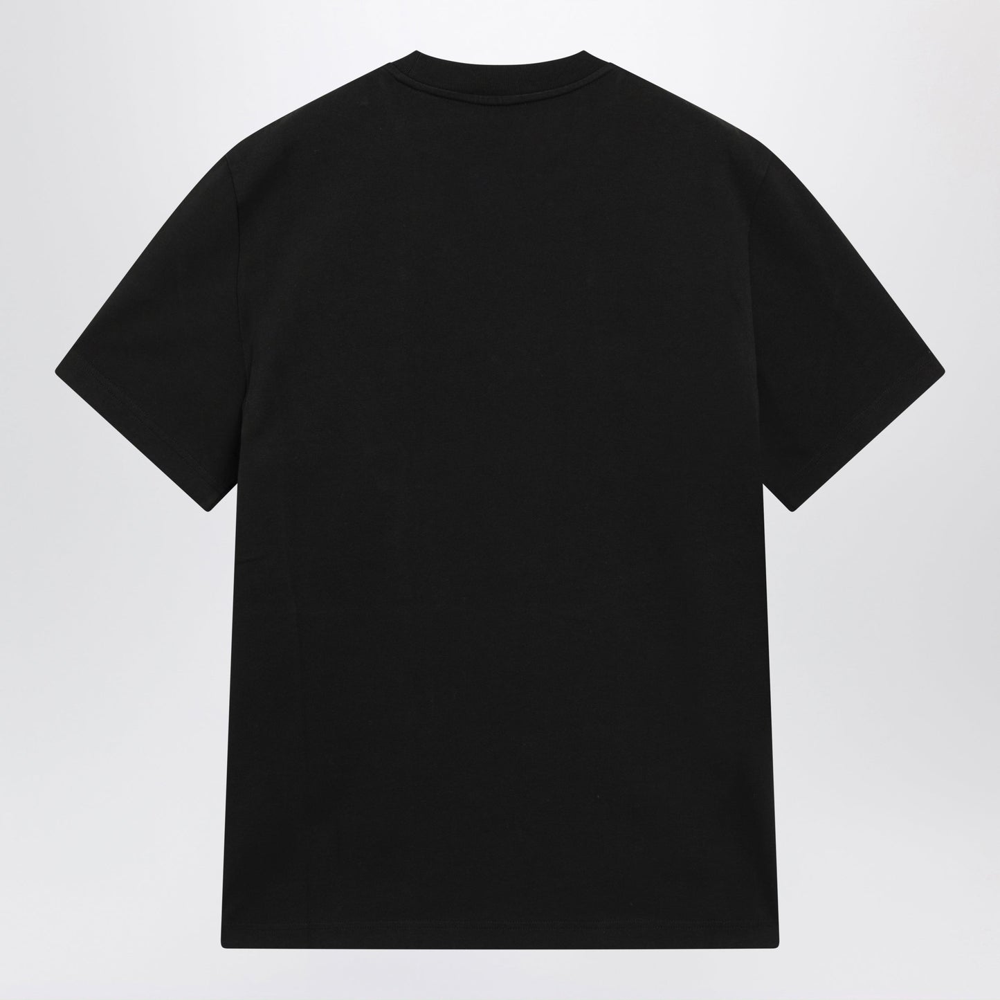 Moncler Black Cotton Jersey Logo T-Shirt Men MONCLER