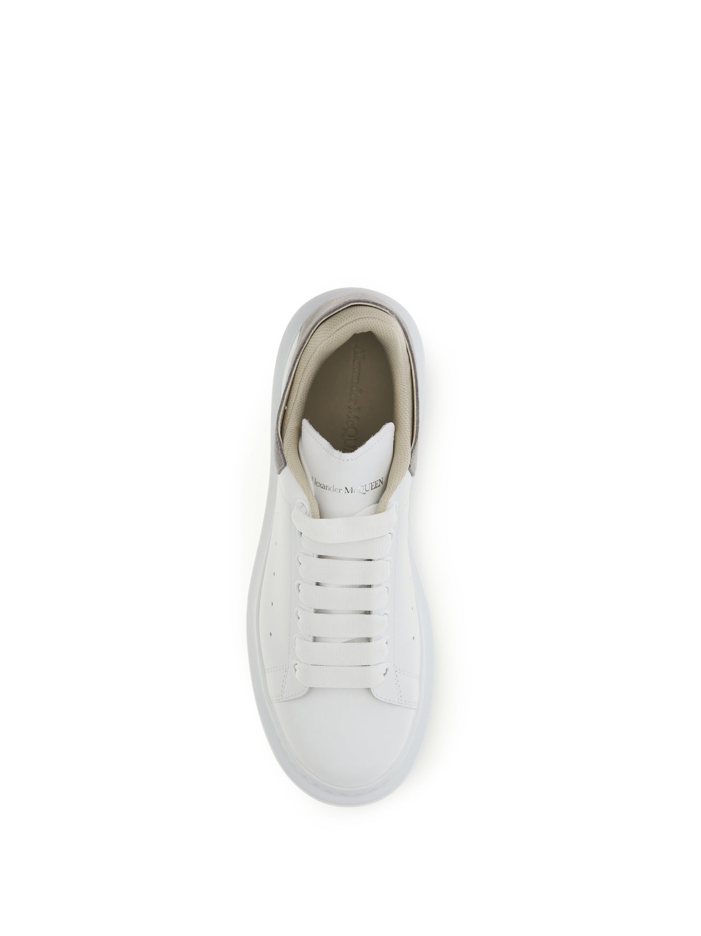 Alexander Mcqueen Men Oversized Sneakers With Suede Heel Tab ALEXANDER MCQUEEN