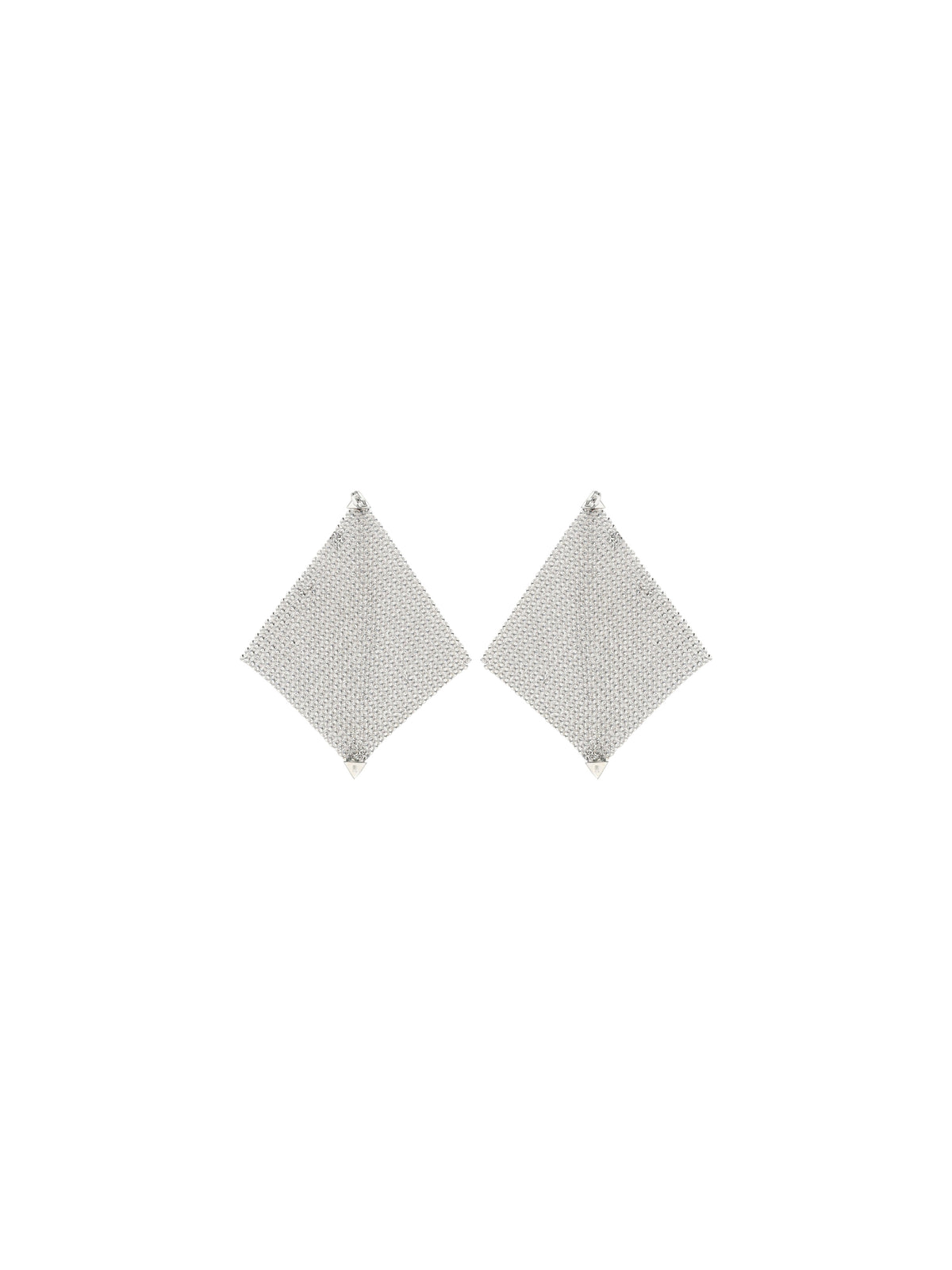 Rabanne Women Pixel Chainmail Earrings PACO RABANNE
