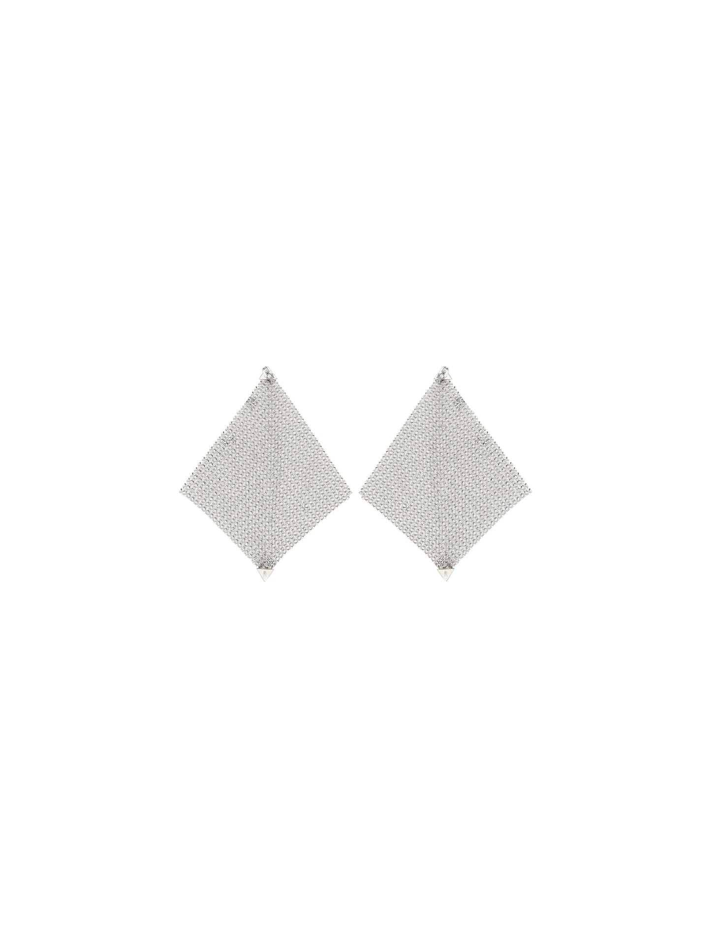 Rabanne Women Pixel Chainmail Earrings