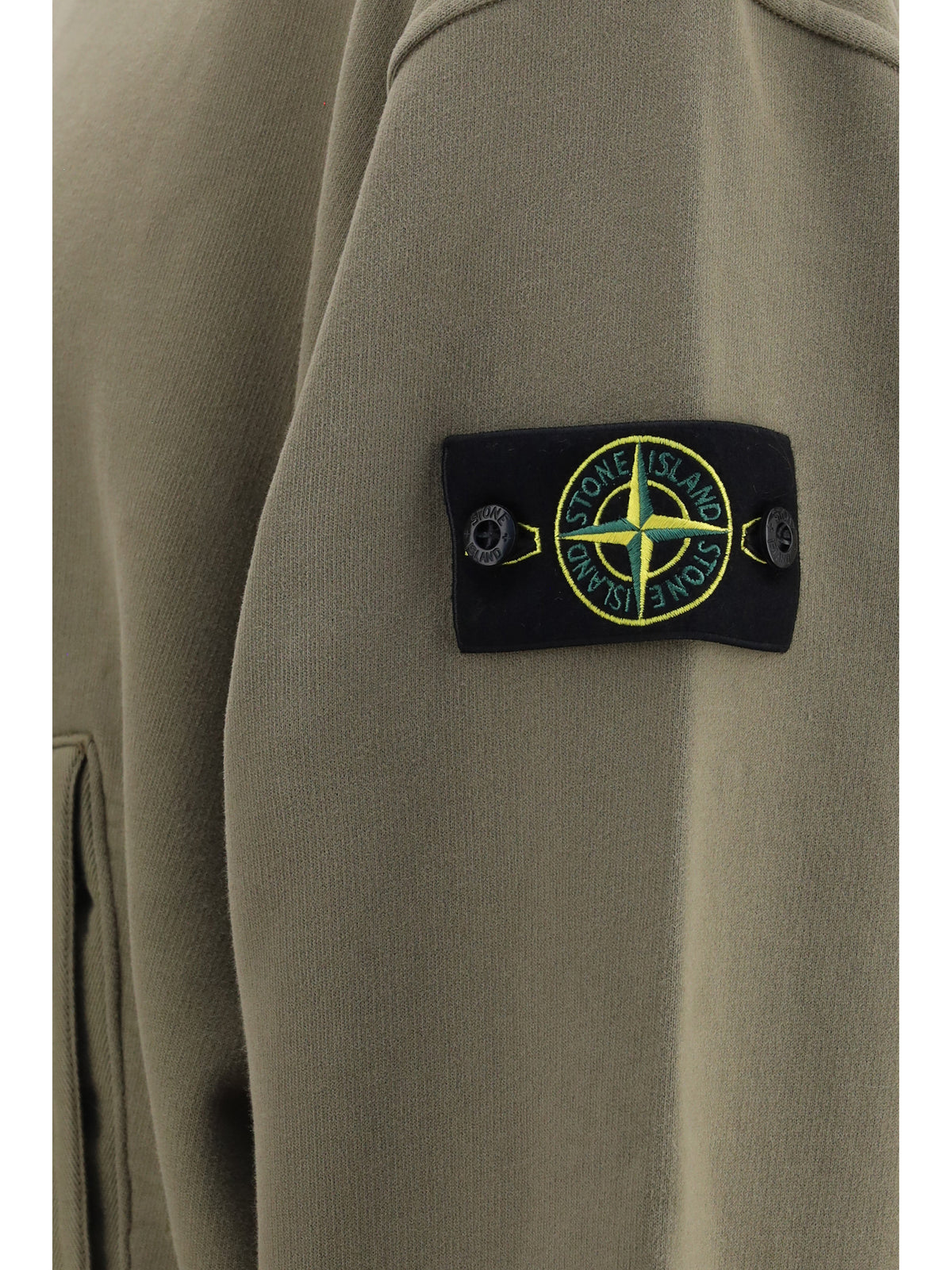 Stone Island Men Hooded Sweatshirt With Front Pocket STONE ISLAND