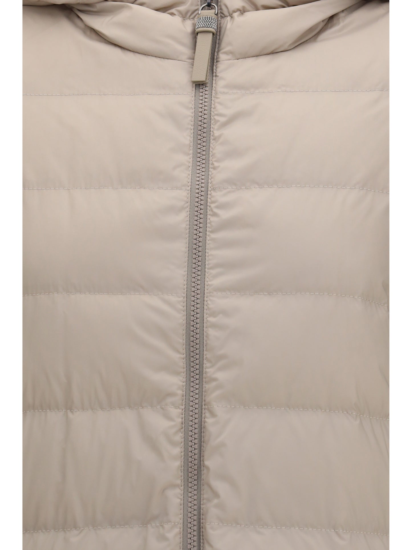 Brunello Cucinelli Women Long Monili Chain Puffer Jacket BRUNELLO CUCINELLI