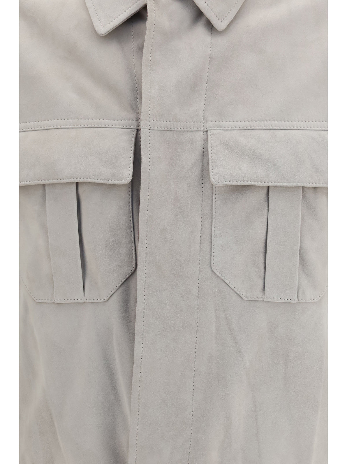 Brunello Cucinelli Men Suede Jacket BRUNELLO CUCINELLI