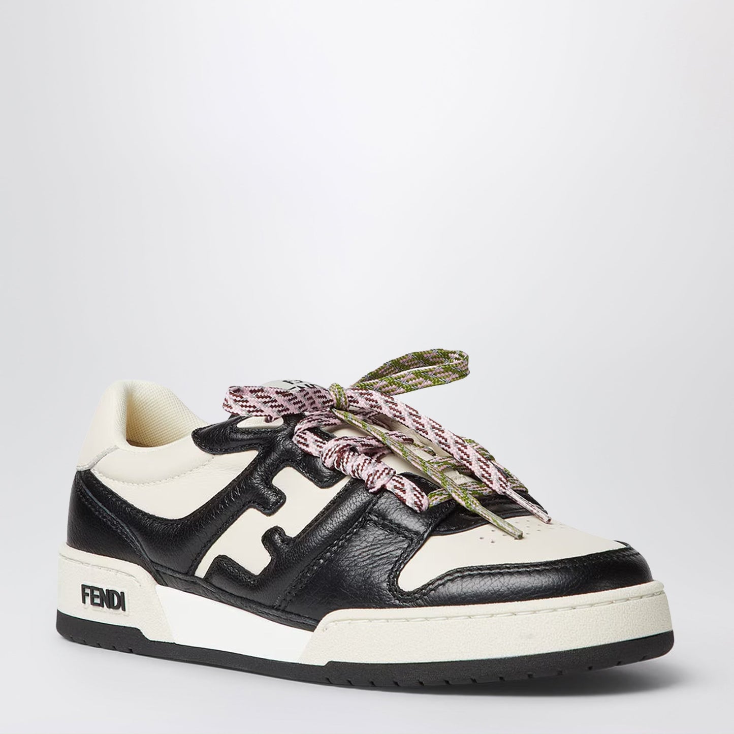 Fendi Match Sneakers Black And White Women FENDI
