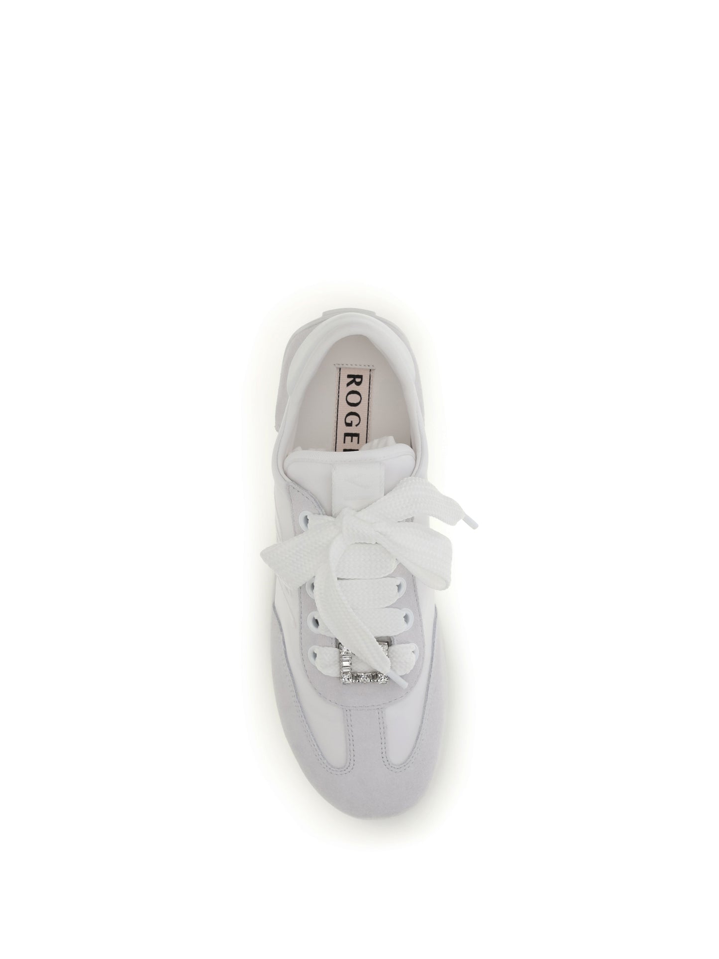 Roger Vivier Women Viv Low Suede Sneakers ROGER VIVIER