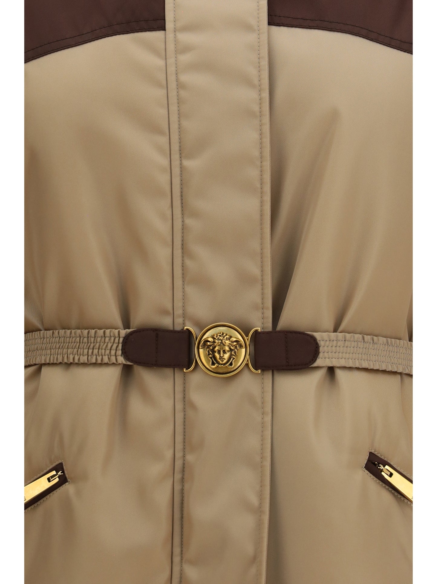 Versace Women Responsible Jacket In Nylon Twill VERSACE