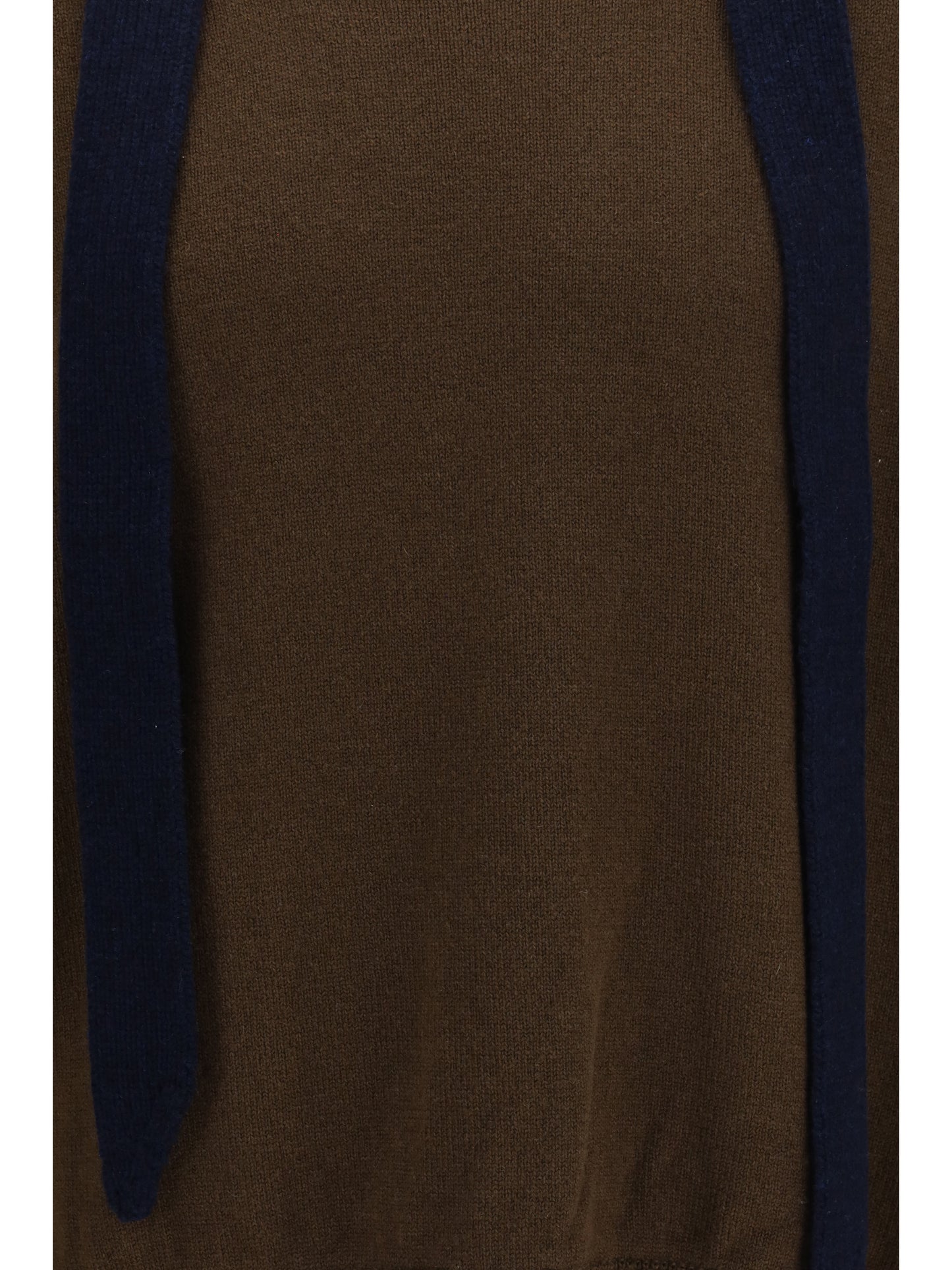 Sacai Men Wool Knit Cardigan With Integrated Scarf SACAI