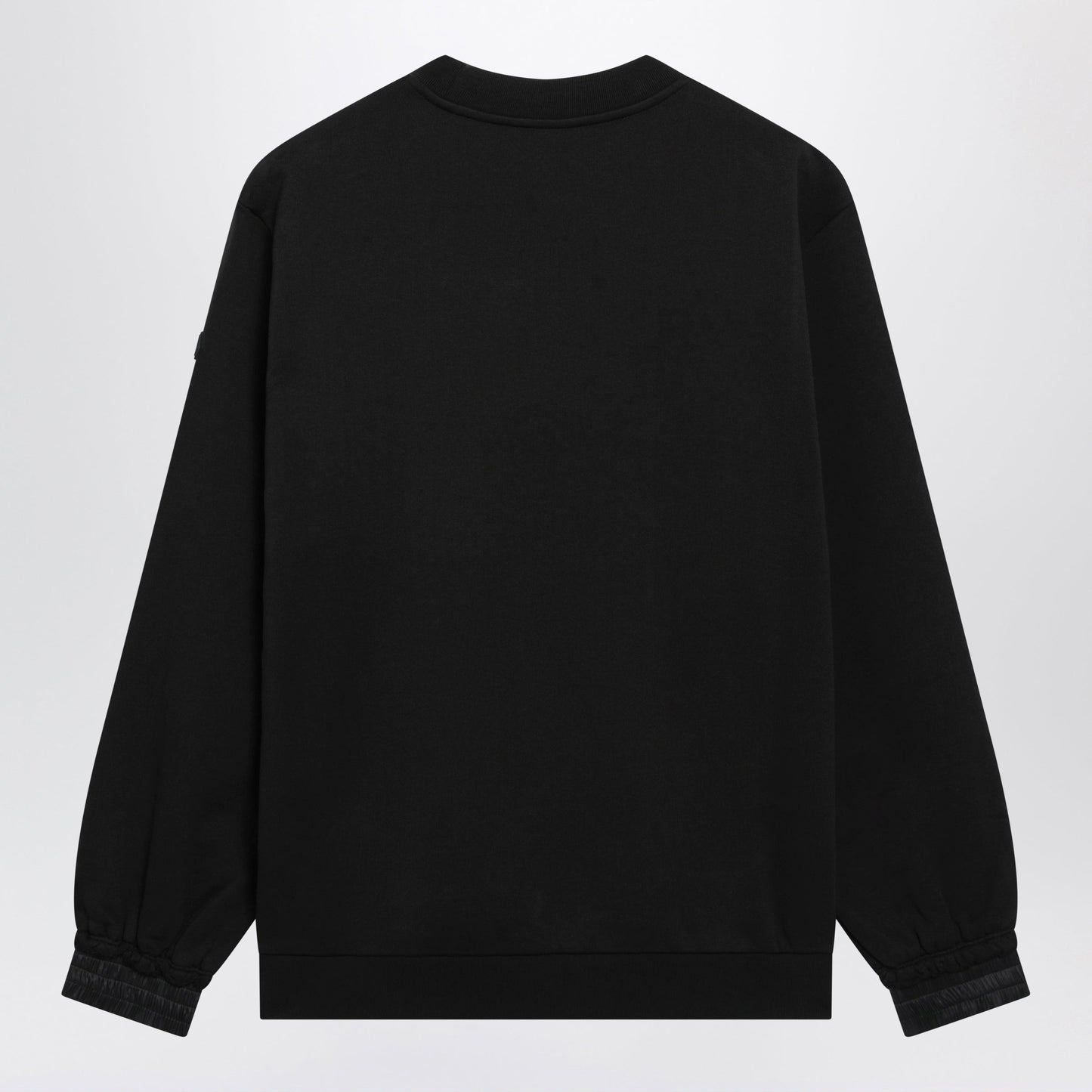 Moncler Black Cotton Sweatshirt With Logo Women MONCLER