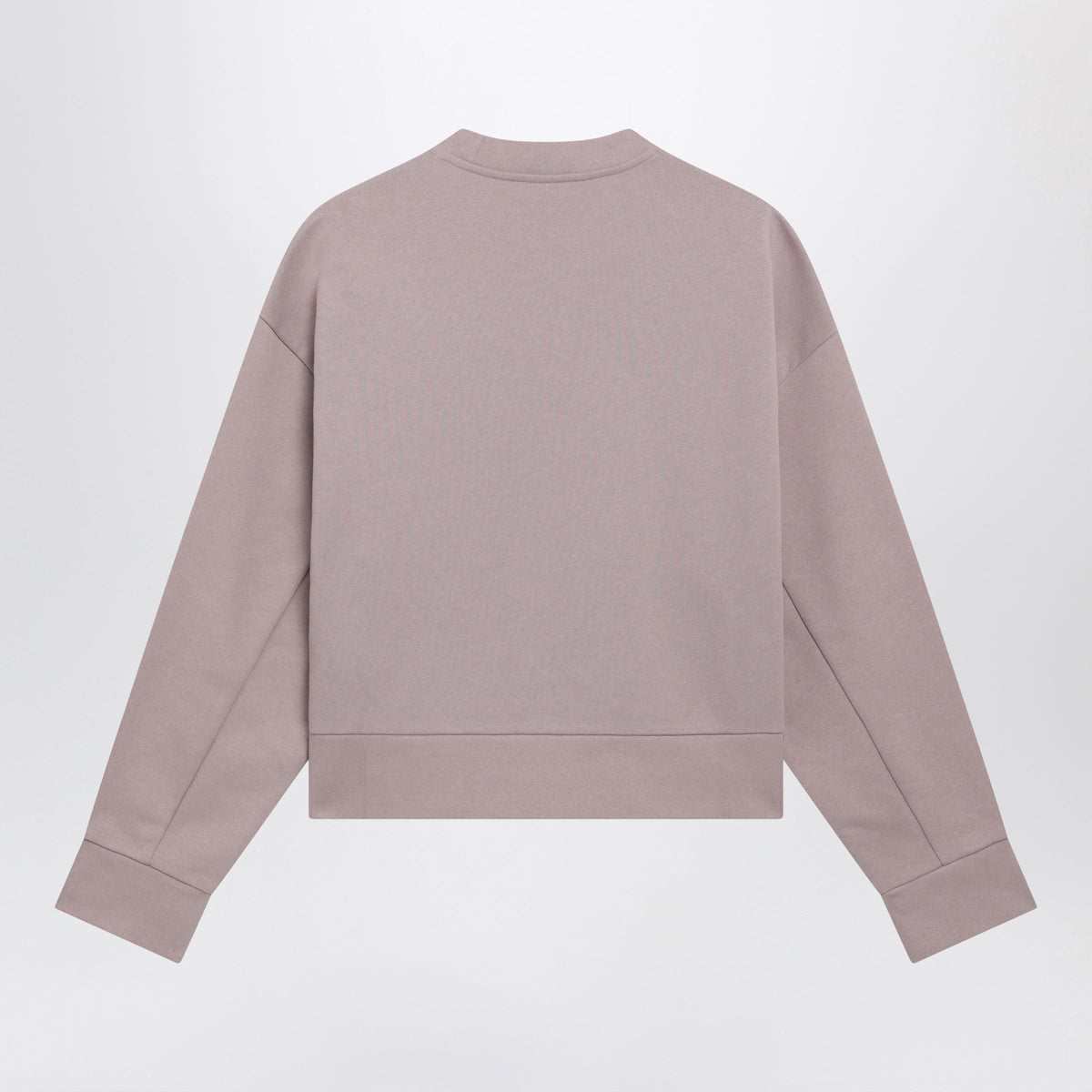 Moncler Pink Cotton Sweatshirt With Embroidered Logo Women MONCLER