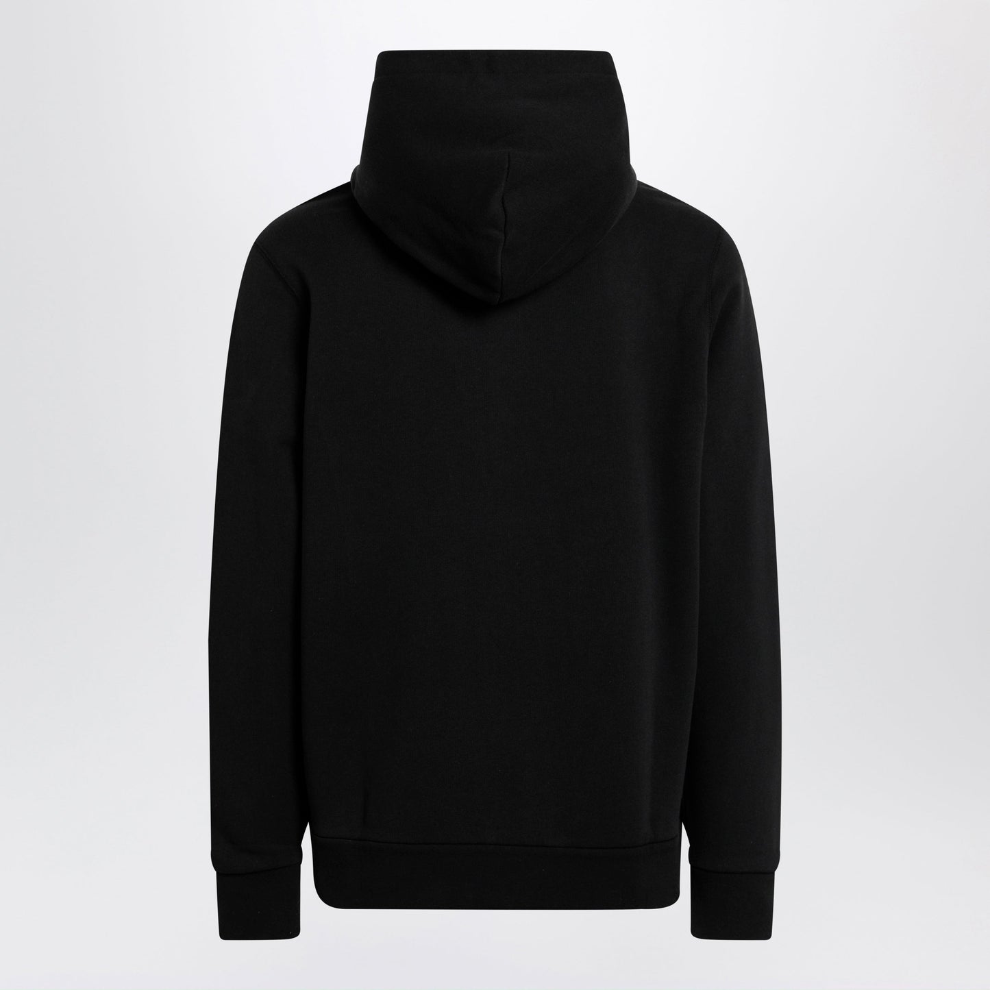 Moncler Black Cotton Hoodie With Logo Men MONCLER