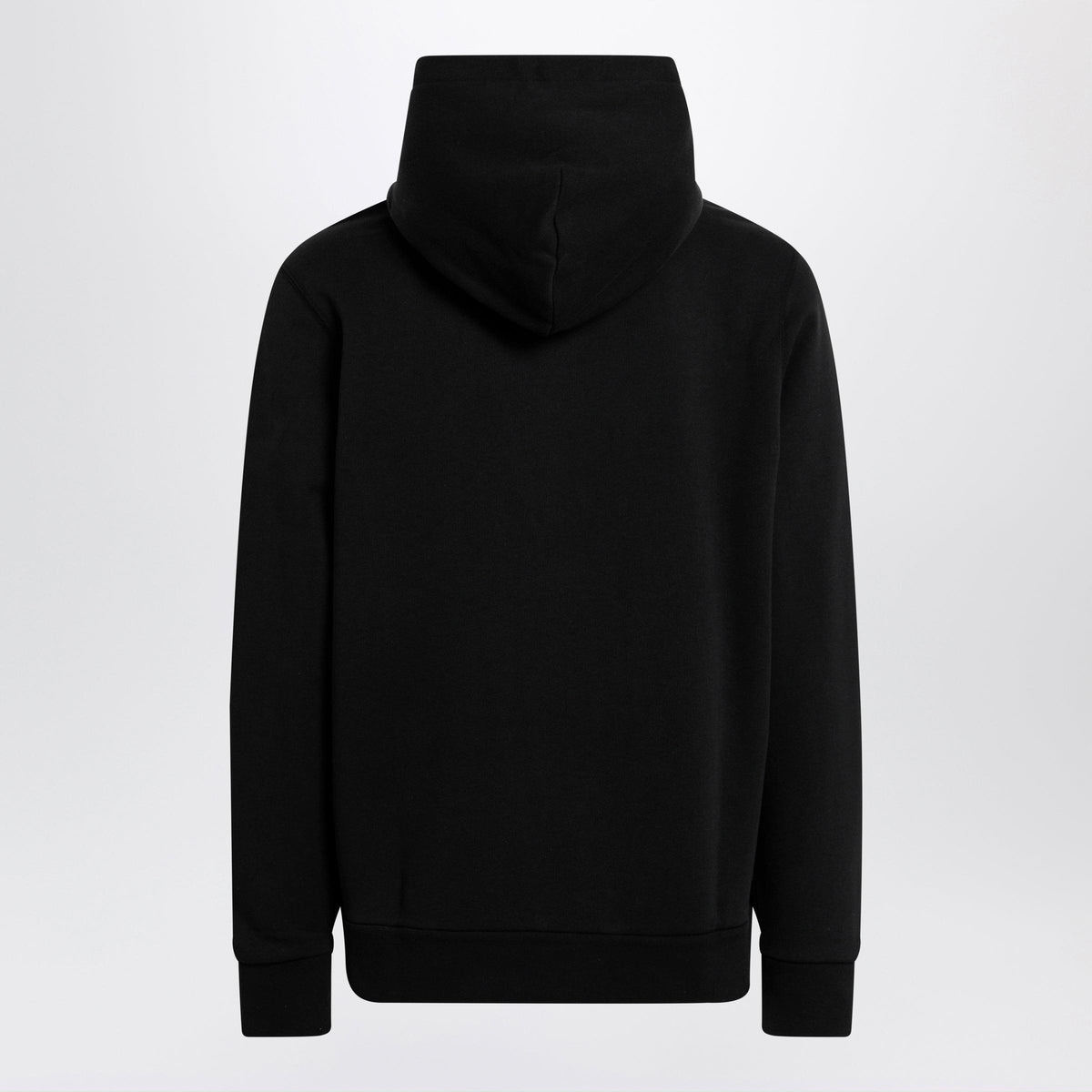 Moncler Black Cotton Hoodie With Logo Men MONCLER