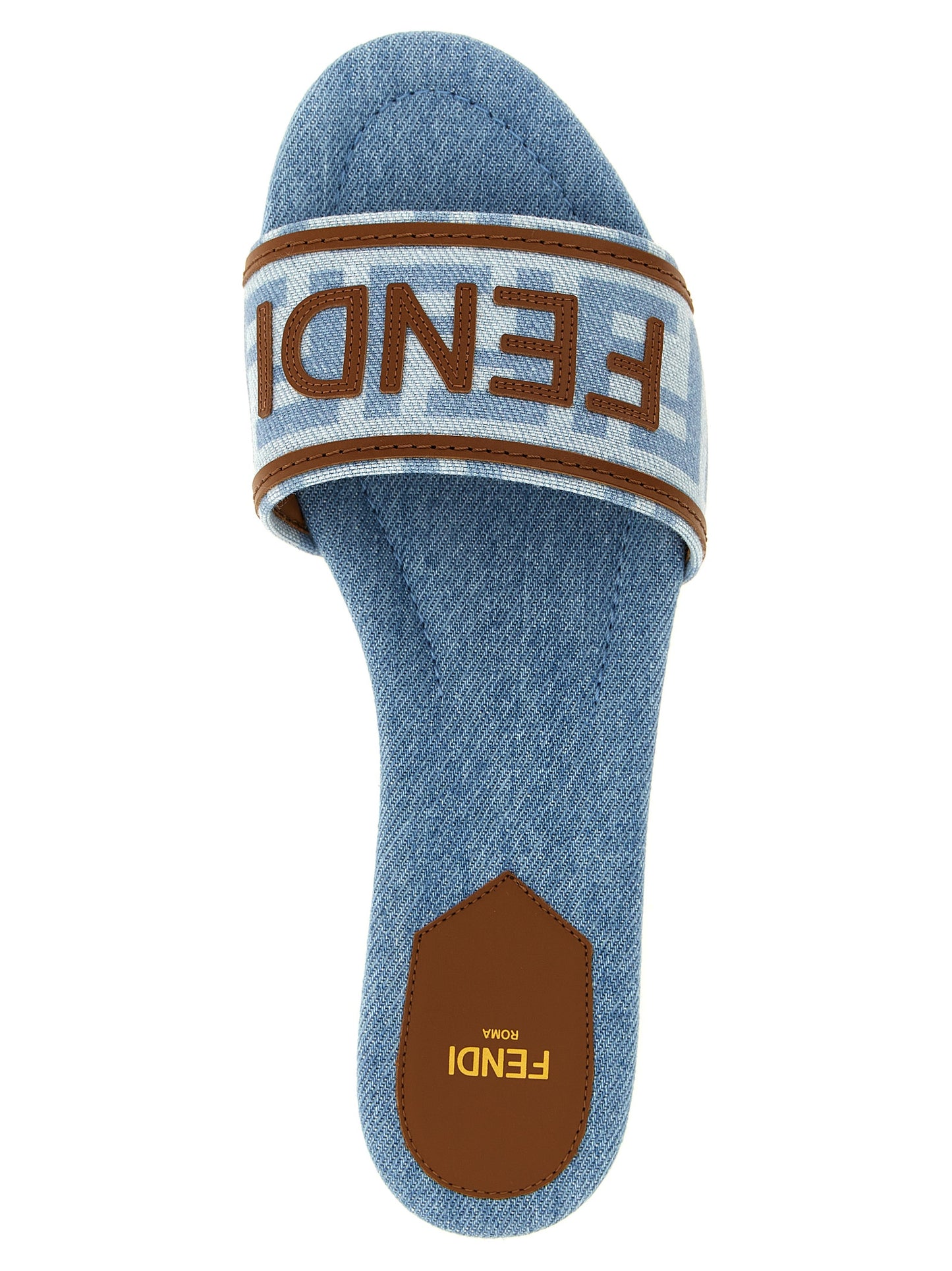Fendi Women Denim Sandals FENDI