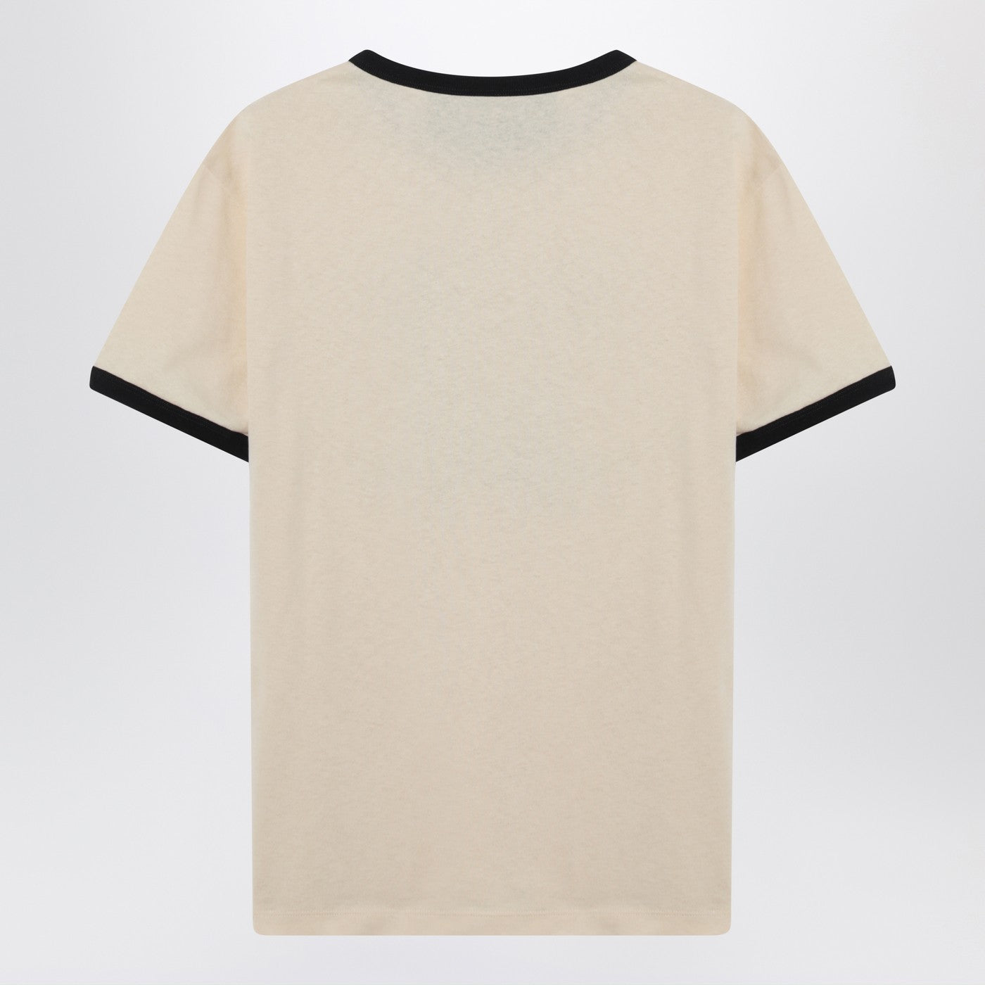 Valentino Butter-Colored T-Shirt With Panther Print Men VALENTINO