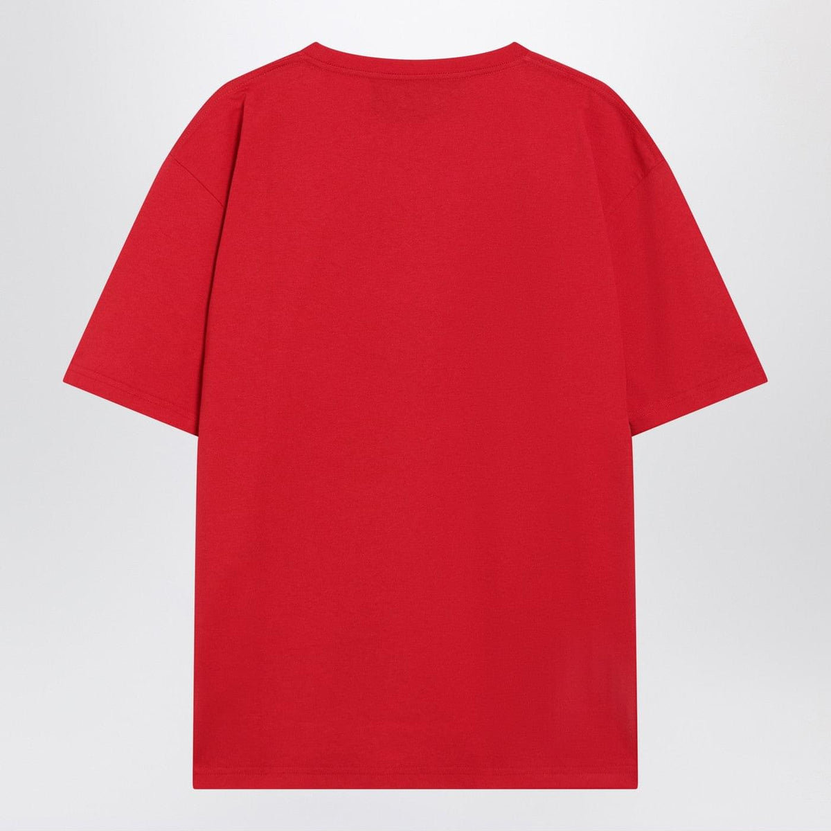 Valentino Red T-Shirt With Panther Print Men VALENTINO