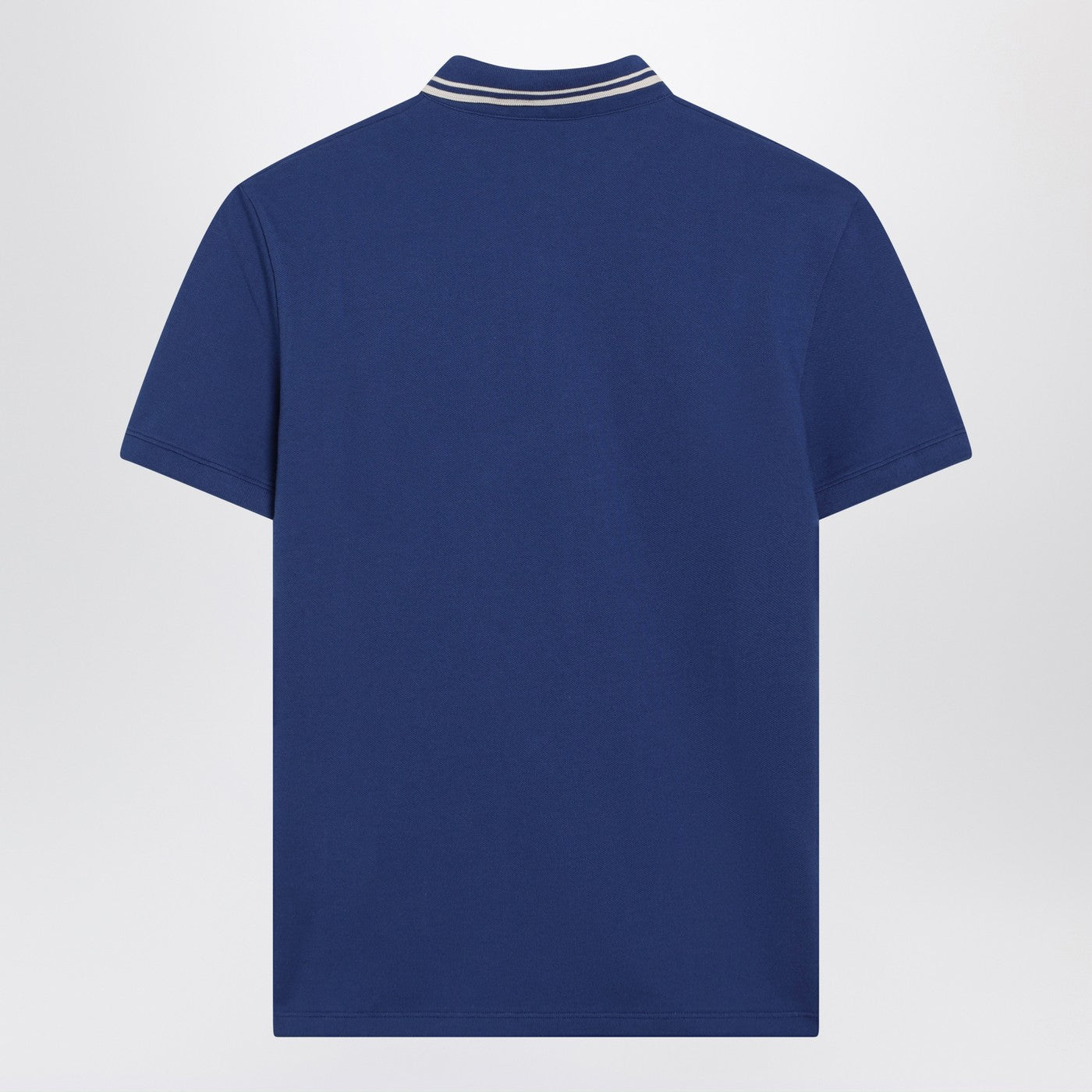 Valentino Blue Polo Shirt With Vlogo Patch Men VALENTINO