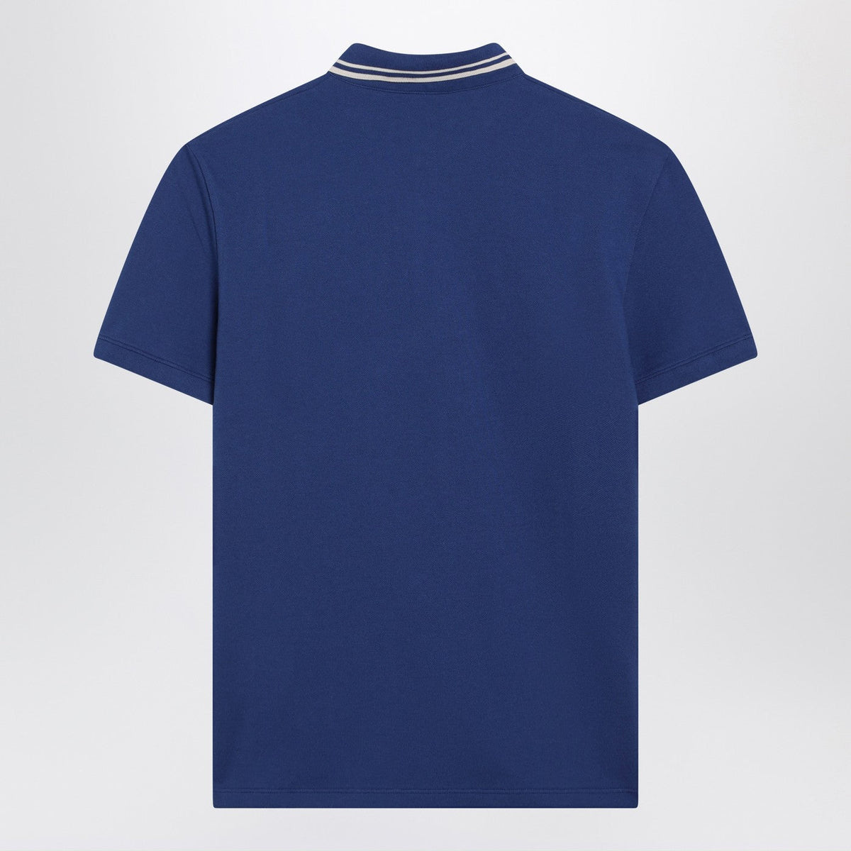 Valentino Blue Polo Shirt With Vlogo Patch Men Men VALENTINO