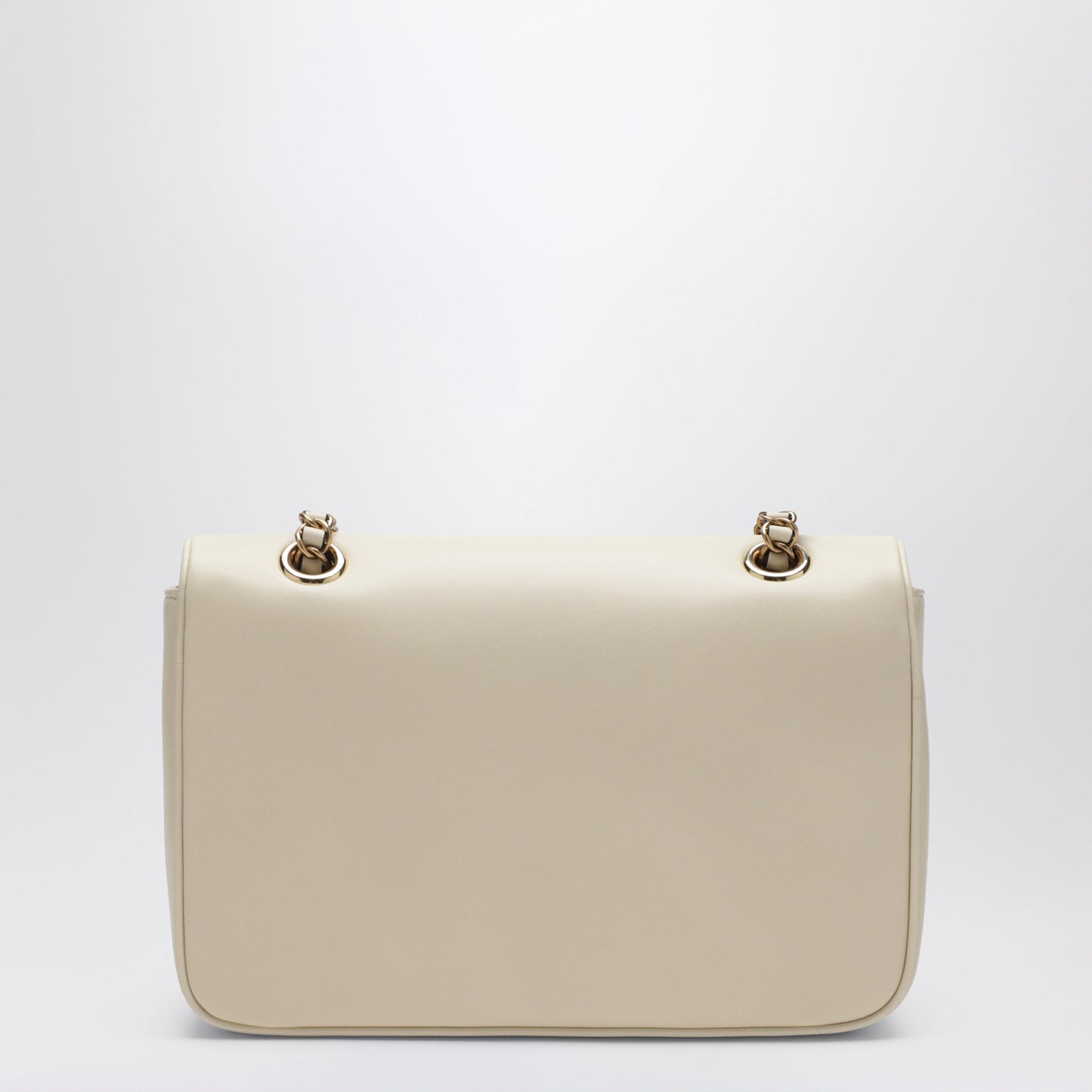 Valentino Garavani Medium Djuna Shoulder Bag In Nappa Leather, White Women VALENTINO GARAVANI
