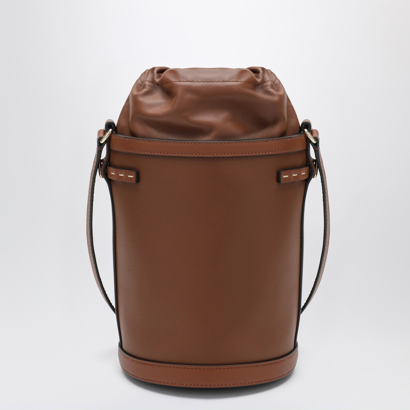 Valentino Garavani Vlogo Signature Bucket Bag In Tobacco Women VALENTINO GARAVANI