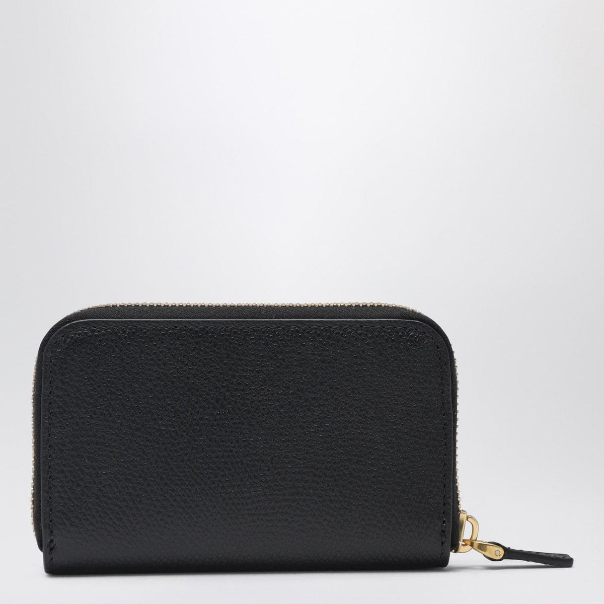 Valentino Garavani Vlogo Signature Zip Wallet Black Women VALENTINO GARAVANI
