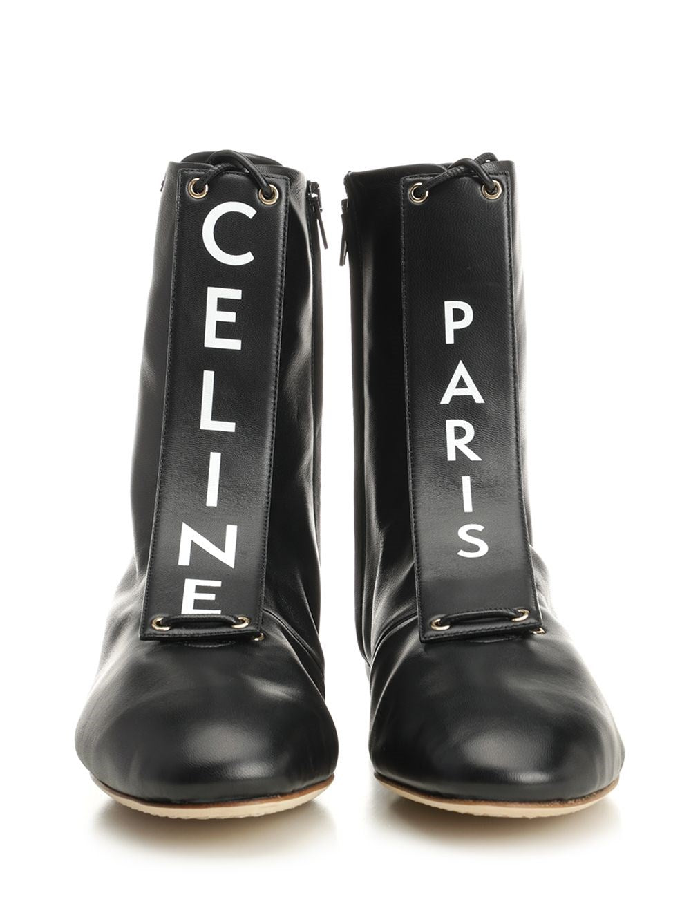 Celine Women Lace-Up Leather Boot CELINE