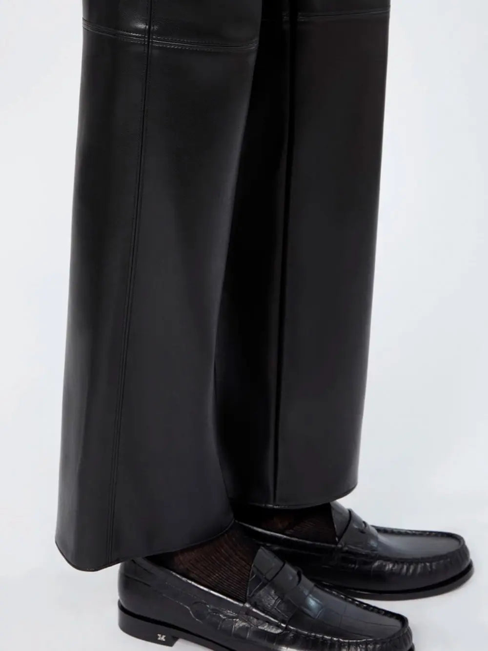 Max Mara Women Maxmara `S Leather-Look Pants MAX MARA