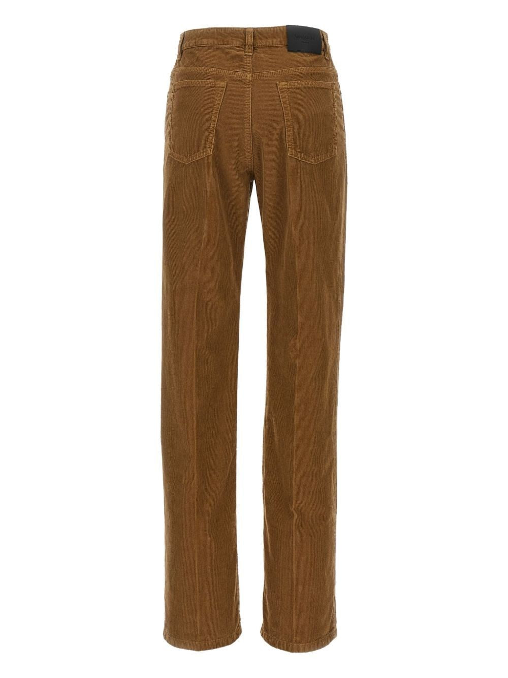 Saint Laurent Women "Clyde" Velvet Trousers SAINT LAURENT