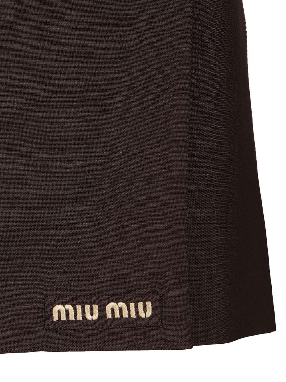 Miu Miu Women Sports Miniskirt MIU MIU