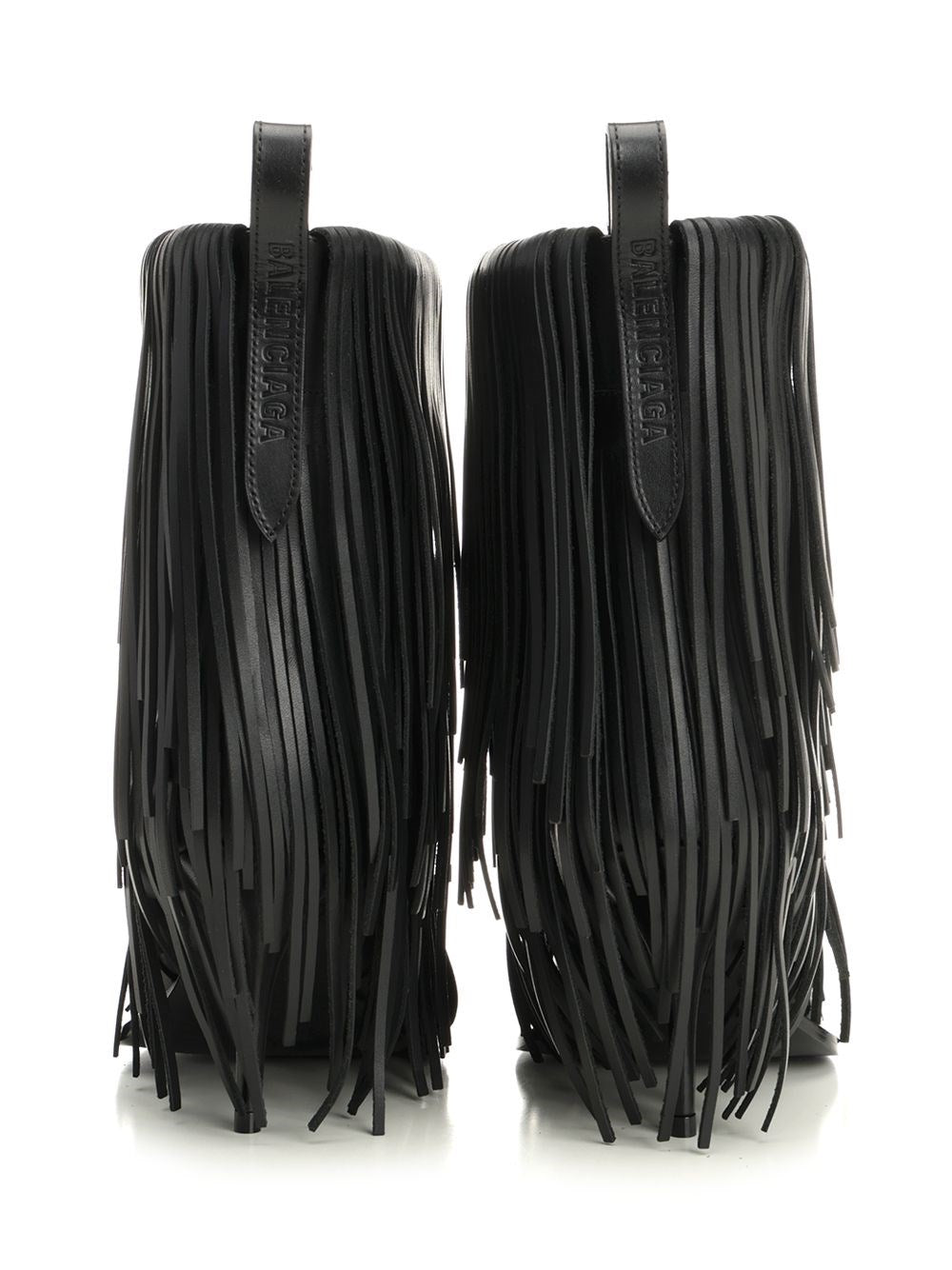 Balenciaga Women Avenue Fringe Ankle Boots BALENCIAGA