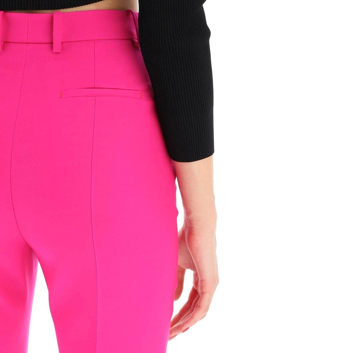Alexander Mcqueen Classic Wool Trousers Women ALEXANDER MCQUEEN