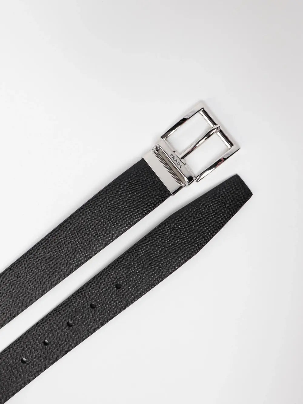 Prada Men Saffiano Leather Reversible Belt PRADA