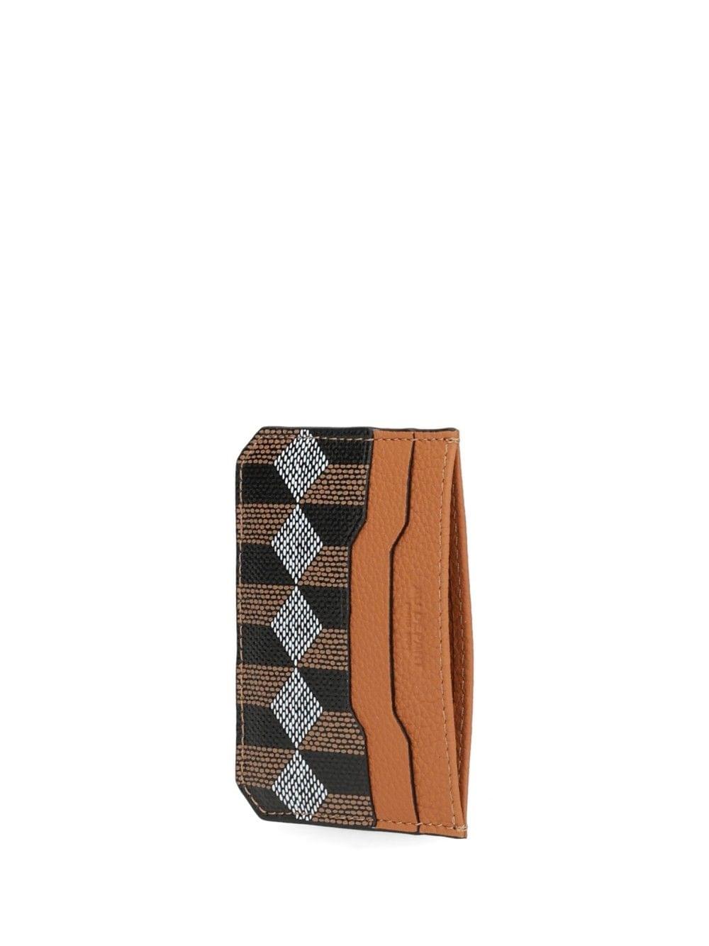 Au Depart Women Printed Leather Card Holder AU DEPART