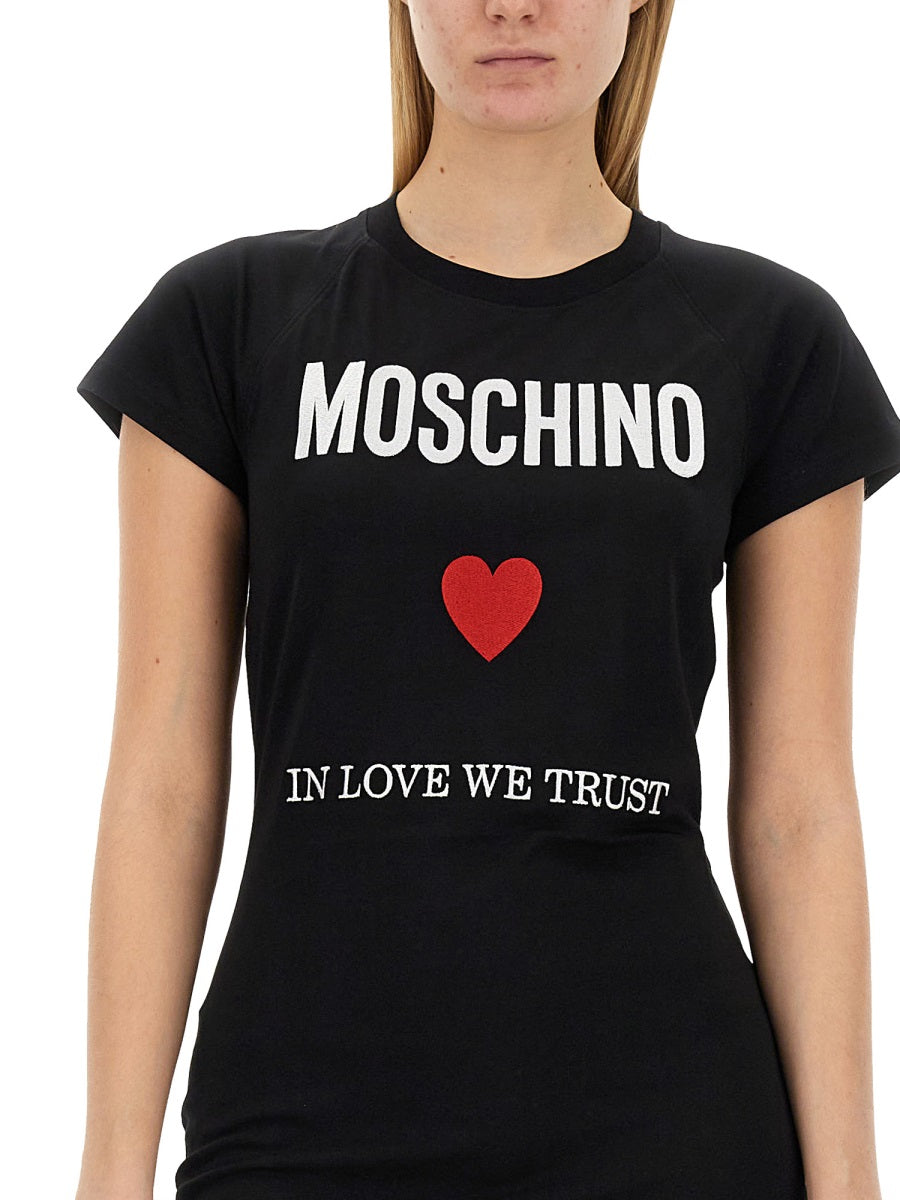 Moschino Women Dress With Logo MOSCHINO