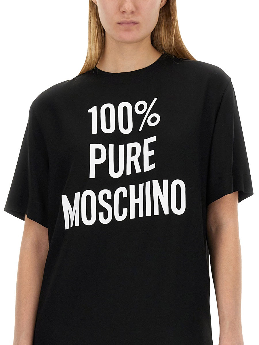 Moschino Women Dress With Logo MOSCHINO
