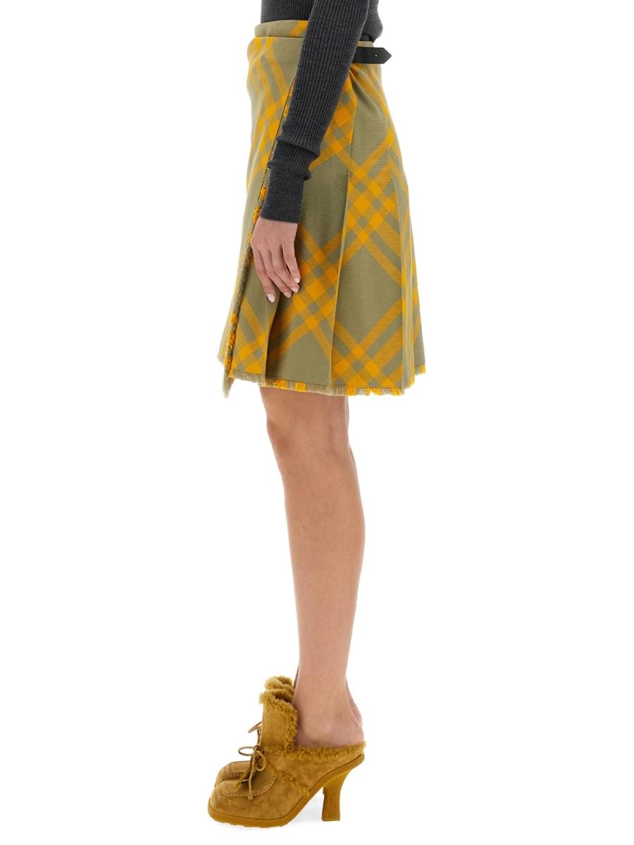 Burberry Women Wool Blend Kilt BURBERRY