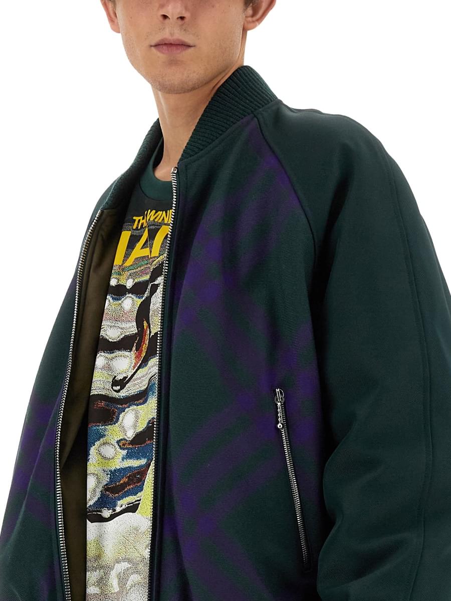 Burberry Men Reversible Bomber Jacket BURBERRY