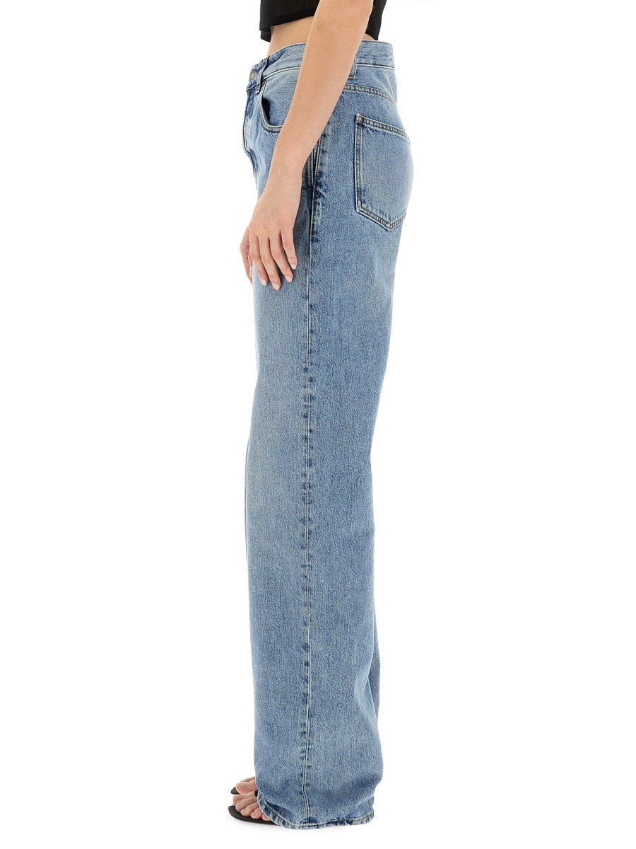 Saint Laurent Women Jeans In Denim SAINT LAURENT