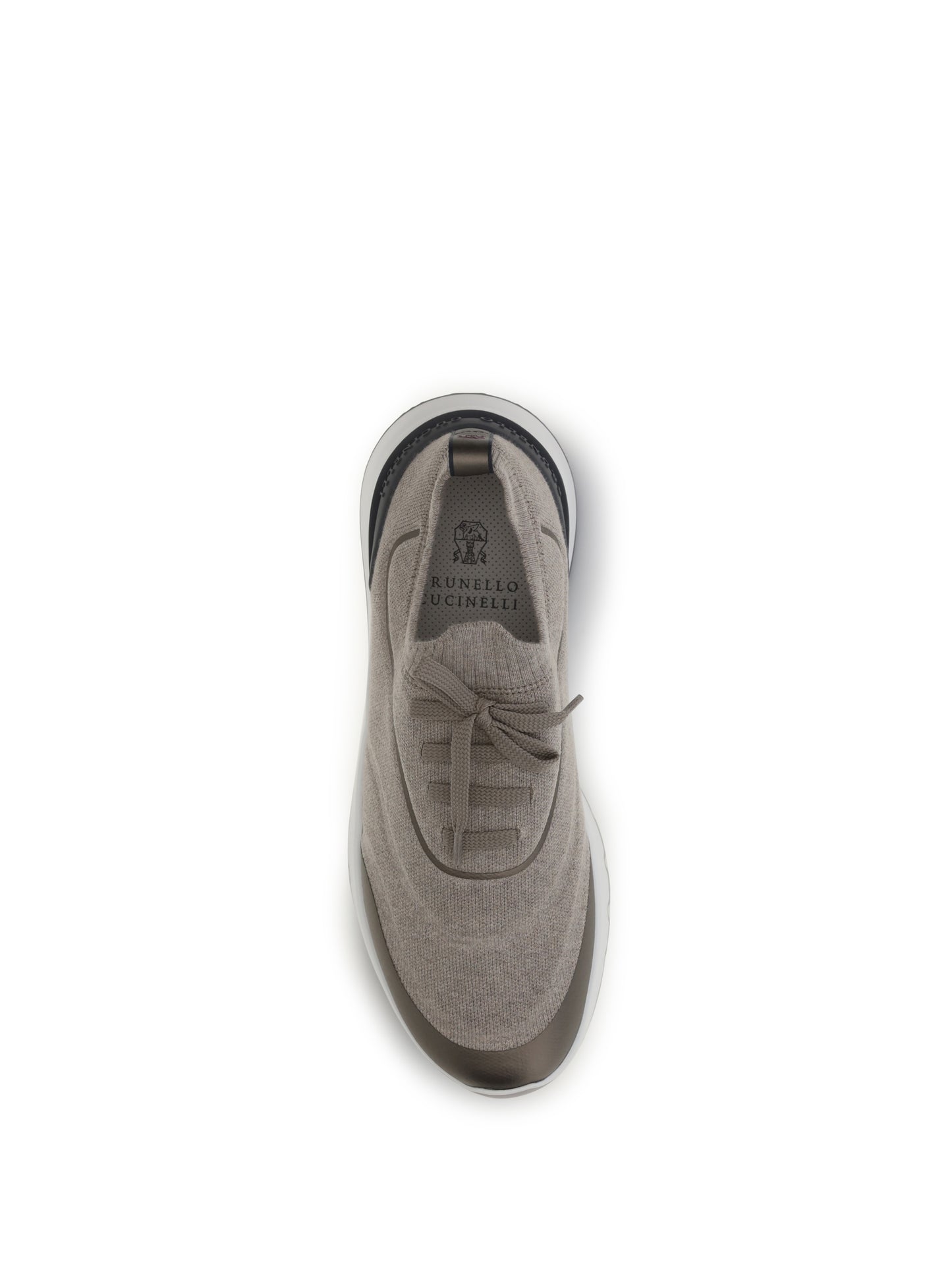 Brunello Cucinelli Men Techno Cotton Knit Sneakers Runners BRUNELLO CUCINELLI