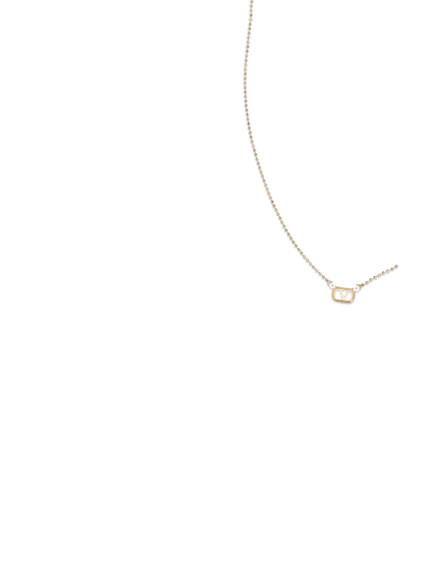 Valentino Garavani Women Ovalette Necklace With Swarovski Crystals VALENTINO GARAVANI