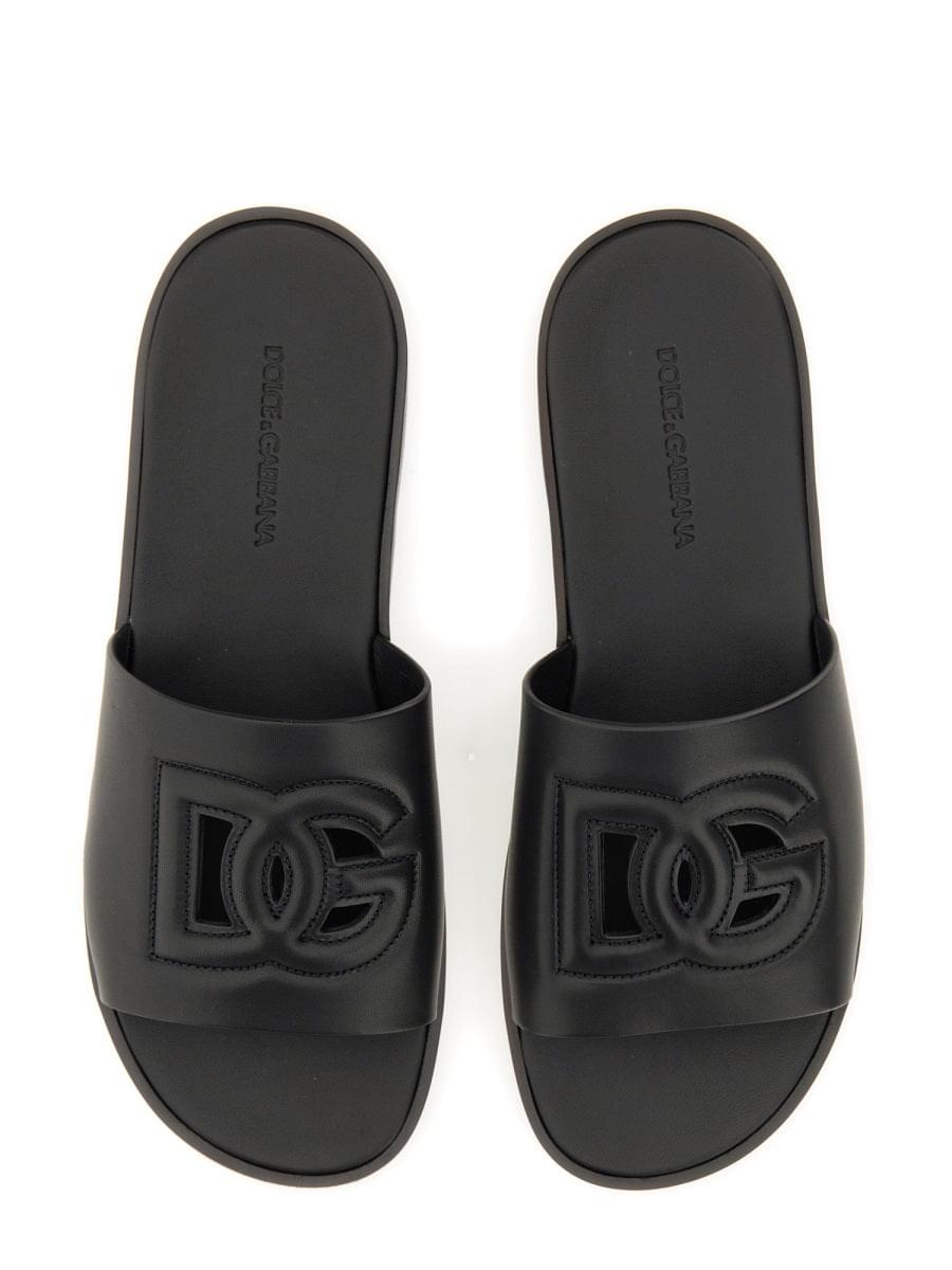 Dolce & Gabbana Men Sandal With Logo DOLCE & GABBANA