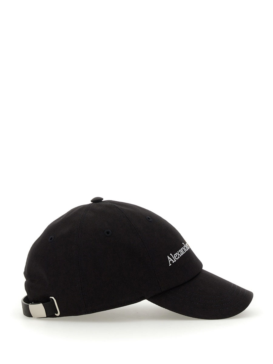Alexander Mcqueen Men Baseball Hat With Logo ALEXANDER MCQUEEN