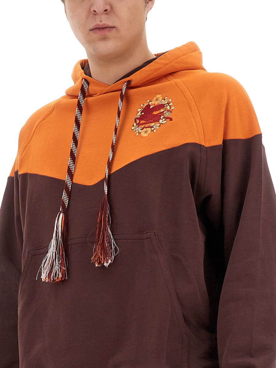 Etro Men Hooded Sweatshirt With Logo ETRO