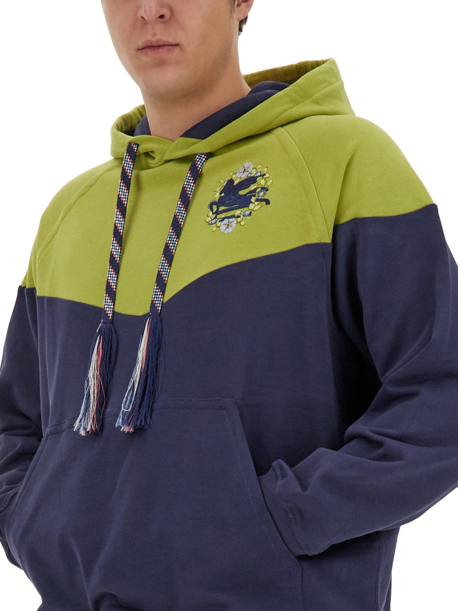Etro Men Hooded Sweatshirt With Logo ETRO