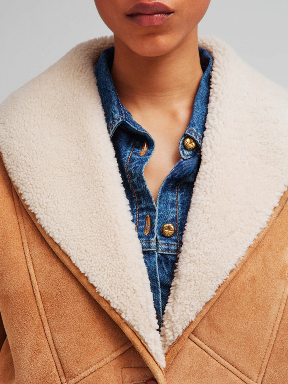 Blazé Milano Women `Tatoosh Shearling` Coat BLAZE MILANO