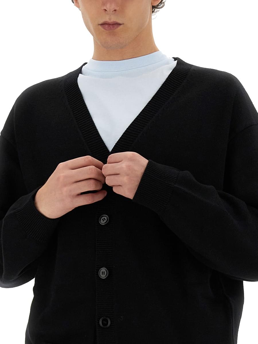 Kenzo Men Cardigan With Embroidered Tiger Academy KENZO