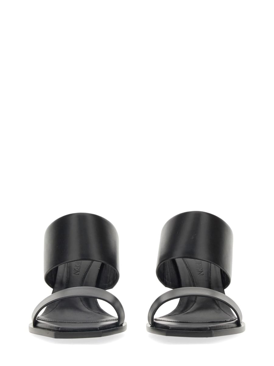 Alexander Mcqueen Women Leather Sandal ALEXANDER MCQUEEN