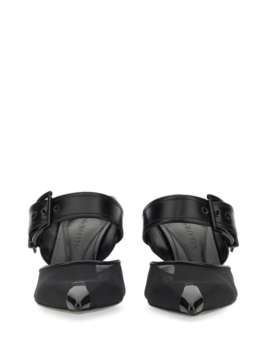 Alexander Mcqueen Women Punk Sandal With Buckle ALEXANDER MCQUEEN