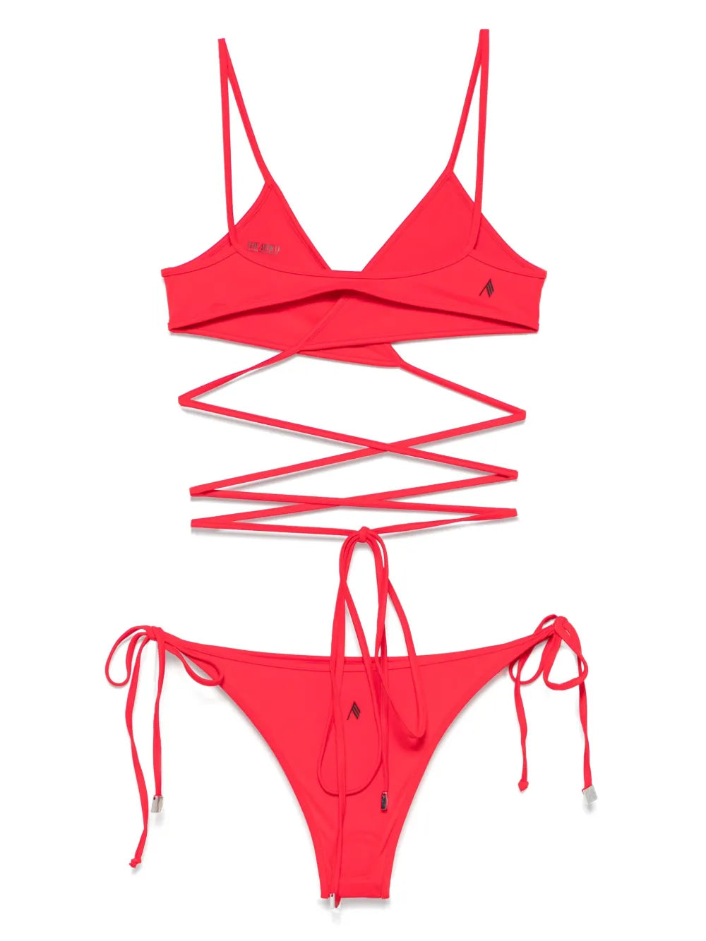 The Attico Women Bikini With Rubber Logo THE ATTICO