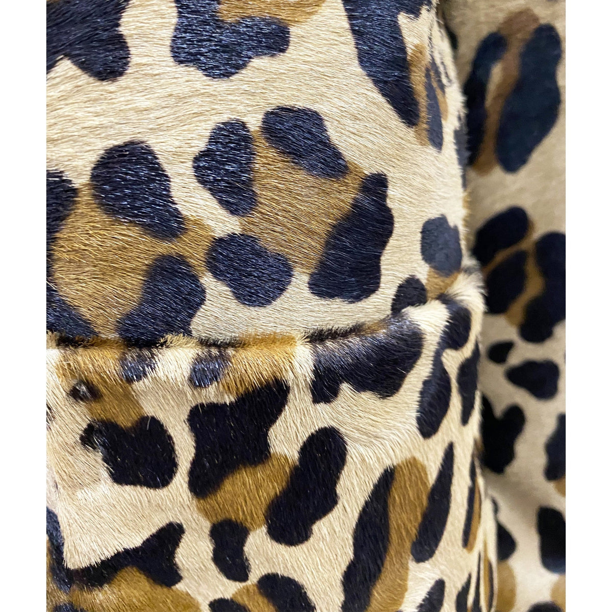 Dsquared2 Leopard Calf Hair Cropped Jacket Women DSQUARED2